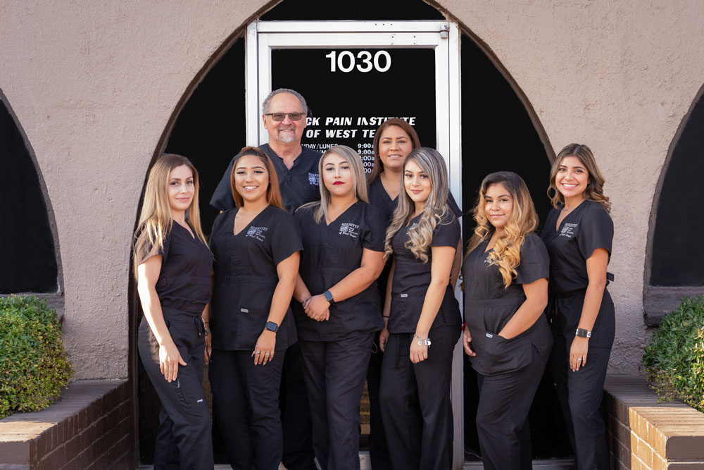 Dr. Mehaffey and Back Pain Institute Team